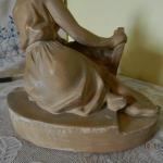 Ceramic Figurine - Woman - burnt clay - 1943 Ceramic Figurine - Woman - burnt clay - 1943