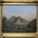 Julius Wohlmuth: Landscape, 1869 Julius Wohlmuth: Landscape, 1869
