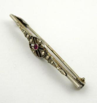 Brooch - metal - 1910 Brooch - metal - 1910
