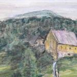 Jan Rambousek - Farm in hilly countryside Jan Rambousek - Farm in hilly countryside