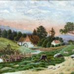 Pathway to the mill - Central Europe 1860 - 1880 Pathway to the mill - Central Europe 1860 - 1880