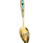 Tea Spoon - enamel, silver - 1980 Tea Spoon - enamel, silver - 1980