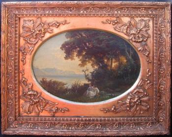 Romantic Landscape - 1850 Romantic Landscape - 1850