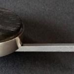 Silver pendant with wooden plate - Denmark Silver pendant with wooden plate - Denmark