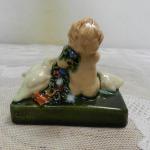 Ceramic Figurine - Child - ceramics - Jan Lichtág, podle figurek od Powolnyho / V.D.K. Bechyně - 1920 Ceramic Figurine - Child - ceramics - Jan Lichtág, podle figurek od Powolnyho / V.D.K. Bechyně - 1920