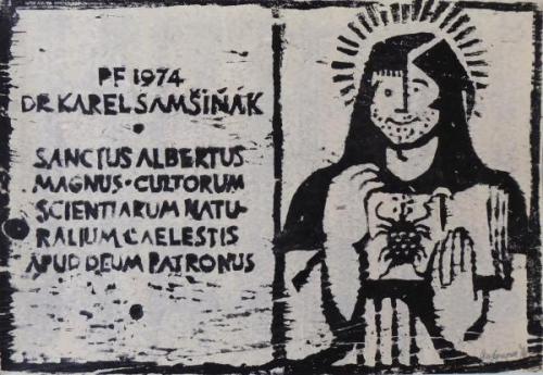 Alena Antonova - PF 1974 Dr. Karel Samsinak  Alena Antonova - PF 1974 Dr. Karel Samsinak