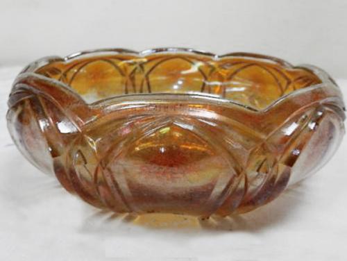 Glass Bowl - iridescent glass - 1930 Glass Bowl - iridescent glass - 1930