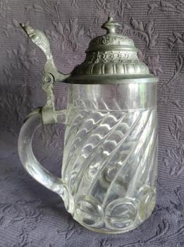 Glass Tankard - 1880 Glass Tankard - 1880
