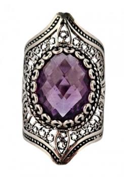 Silver Ring - silver, amethyst - 1970 Silver Ring - silver, amethyst - 1970
