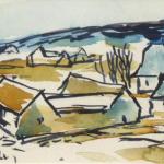 Aquarelle - paper - 1950 Aquarelle - paper - 1950
