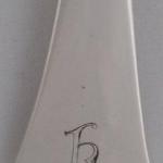 Five silver spoons - Art deco Five silver spoons - Art deco