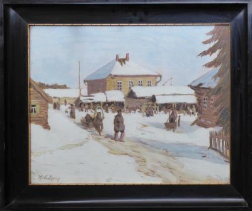 Painting - cardboard - 1916 Painting - cardboard - 1916