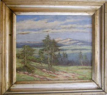 Spring Landscape - Špitník / Špitálník/ - 1935 Spring Landscape - Špitník / Špitálník/ - 1935