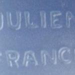 Bowl with leaves and flowers - Julien, France Bowl with leaves and flowers - Julien, France