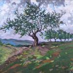 B. Friml (Geza Fonyi) - Trees near the road B. Friml (Geza Fonyi) - Trees near the road