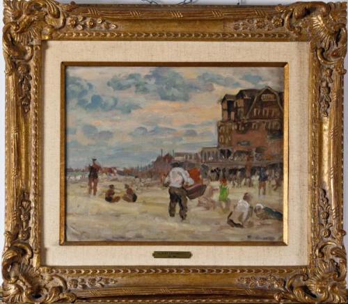 Bathing - Albert Abramovitz - 1930 Bathing - Albert Abramovitz - 1930