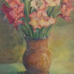 Large colourful bouquet of marigolds in a vase Large colourful bouquet of marigolds in a vase