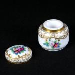 Porcelain Inkwell - glazed porcelain, painted porcelain - Rosenthal - Selb Bavaria - 1929 Porcelain Inkwell - glazed porcelain, painted porcelain - Rosenthal - Selb Bavaria - 1929