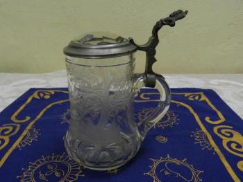 Glass Tankard - glass - 1900 Glass Tankard - glass - 1900
