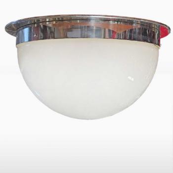 Ceiling Light - chrome, steel - 1930 Ceiling Light - chrome, steel - 1930