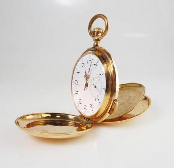 Pocket Watch - gold - 1895 Pocket Watch - gold - 1895