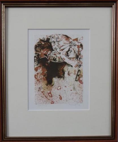 Pavel Roucka - Nude Girl and Man with a Pipe Pavel Roucka - Nude Girl and Man with a Pipe