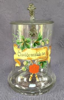 Glass Tankard - 1900 Glass Tankard - 1900