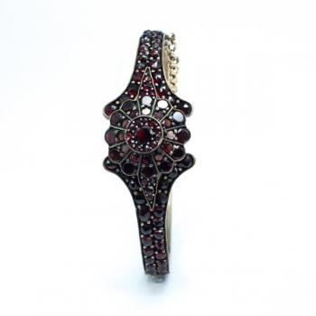 Garnet Bracelet - 1880 Garnet Bracelet - 1880