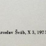 Jaroslav Svab - Exlibris JM, Exlibris LH  Jaroslav Svab - Exlibris JM, Exlibris LH