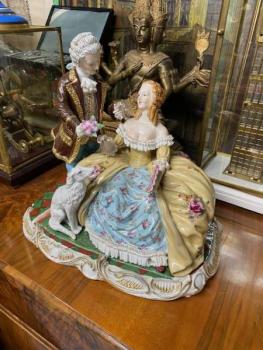 Porcelain Figural Group - 1980 Porcelain Figural Group - 1980