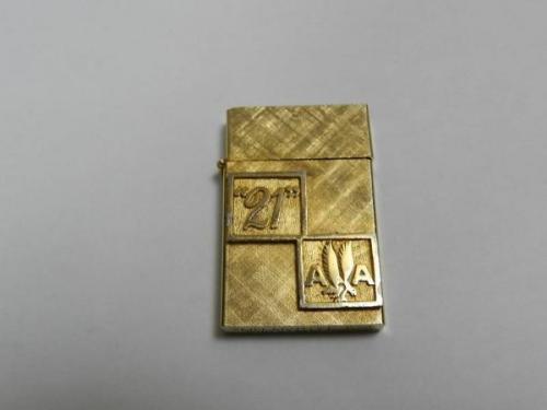 Gold Lighter - metal, gold - 1960 Gold Lighter - metal, gold - 1960