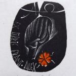 Anna Grmelova - Nude by the tree, Girl’s head  Anna Grmelova - Nude by the tree, Girl’s head