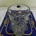 Vase - glass, clear glass - 1975 Vase - glass, clear glass - 1975