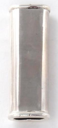 Silver cigarette lighter case Silver cigarette lighter case