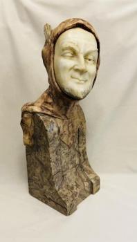 Bust - alabaster, marble - Ernst Beck - 1920 Bust - alabaster, marble - Ernst Beck - 1920