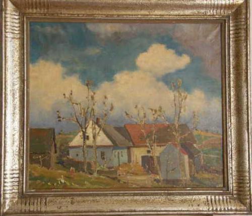 Painting - F.Michl - 1943 Painting - F.Michl - 1943