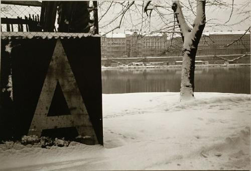 Jan Reich (1942 - 2009), By the Jirásek Bridge, 1979 Jan Reich (1942 - 2009), By the Jirásek Bridge, 1979