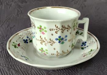 Cup and Saucer - 1890 Cup and Saucer - 1890