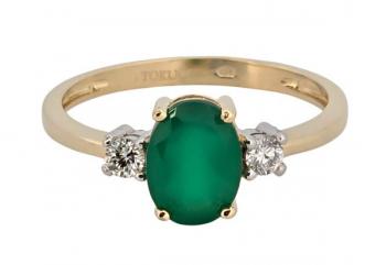 Ladies' Gold Ring - gold, diamond - 2000 Ladies' Gold Ring - gold, diamond - 2000