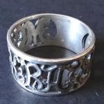 Silver ring from the Olympics in Moscow Silver ring from the Olympics in Moscow