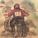 Aquarelle - paper - František Doubrava - 1953 Aquarelle - paper - František Doubrava - 1953