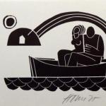 Miroslav Houra - PF 1976, 2 x PF 1979, Ex libris,  Miroslav Houra - PF 1976, 2 x PF 1979, Ex libris,