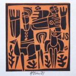 Miroslav Houra - 3x Ex libris JS, PF 1979, untitle Miroslav Houra - 3x Ex libris JS, PF 1979, untitle