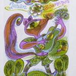 Olga Cechova - Ex libris Johan Souverein a Maria S Olga Cechova - Ex libris Johan Souverein a Maria S