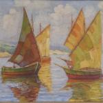 Sailing Ship - Špitník - 1930 Sailing Ship - Špitník - 1930