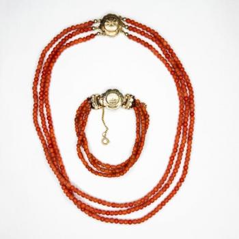 Coral Necklace - 1910 Coral Necklace - 1910