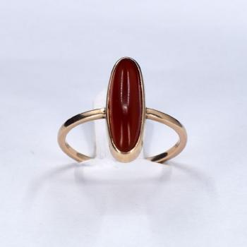 Ladies' Gold Ring - gold, cornelian - 1920 Ladies' Gold Ring - gold, cornelian - 1920