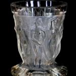 Vase - colorless glass, cut glass - Heinrich Hoffmann, František Pazaurek - 1930 Vase - colorless glass, cut glass - Heinrich Hoffmann, František Pazaurek - 1930