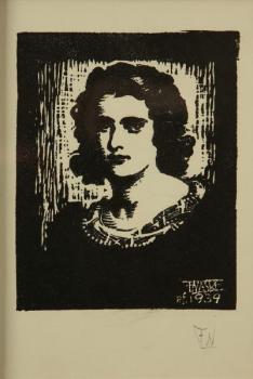 A portrait of a girl A portrait of a girl