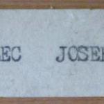 Painting - cardboard - Josef Telec - 1965 Painting - cardboard - Josef Telec - 1965